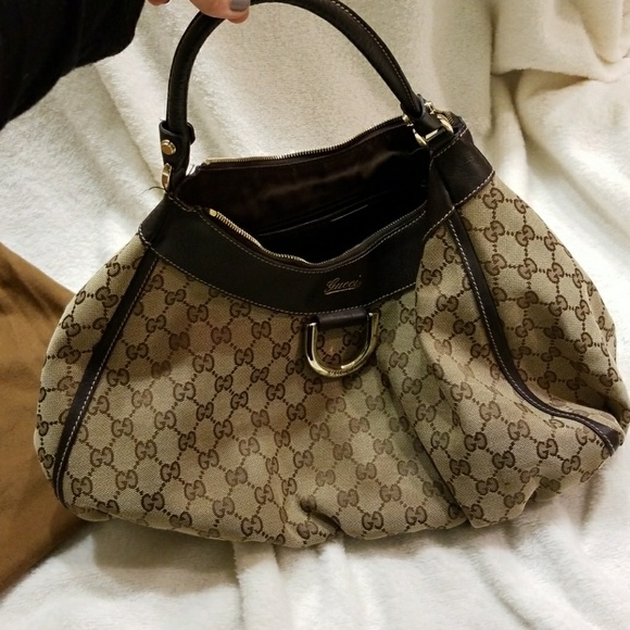 Gucci D ring hobo - Picture 1 of 8
